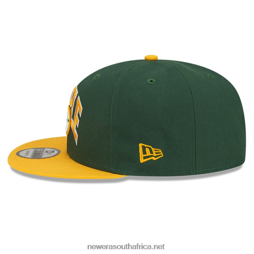 Green Bay Packers x Staple Green 9FIFTY Snapback Cap New Era TRBRBN1972