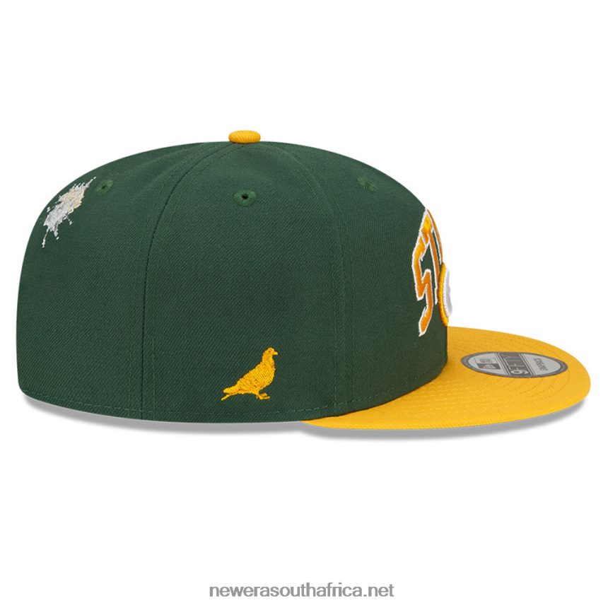 Green Bay Packers x Staple Green 9FIFTY Snapback Cap New Era TRBRBN1972