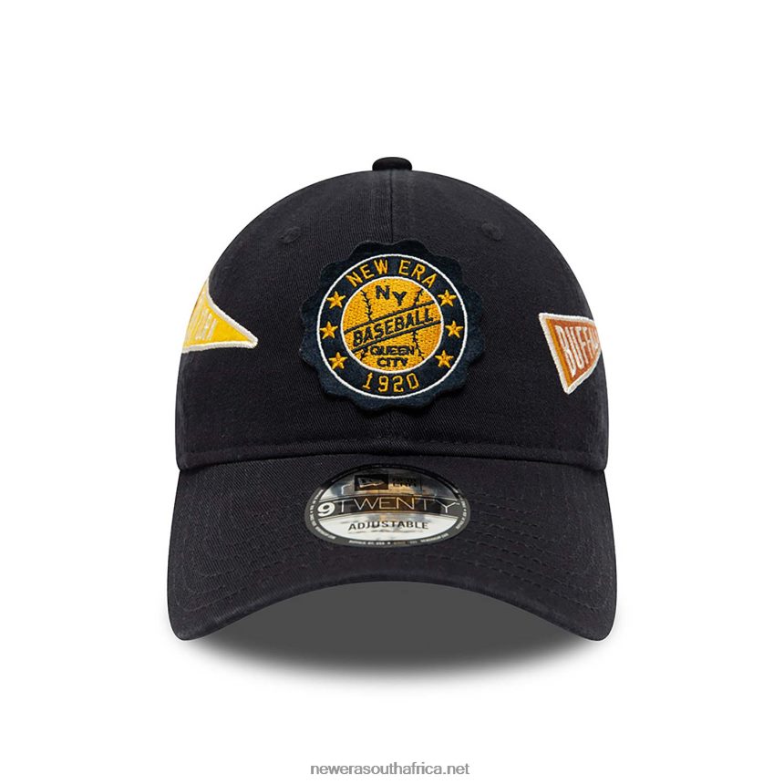 Heritage All Over Patch Blue 9TWENTY Adjustable Cap New Era TRBRBN2232