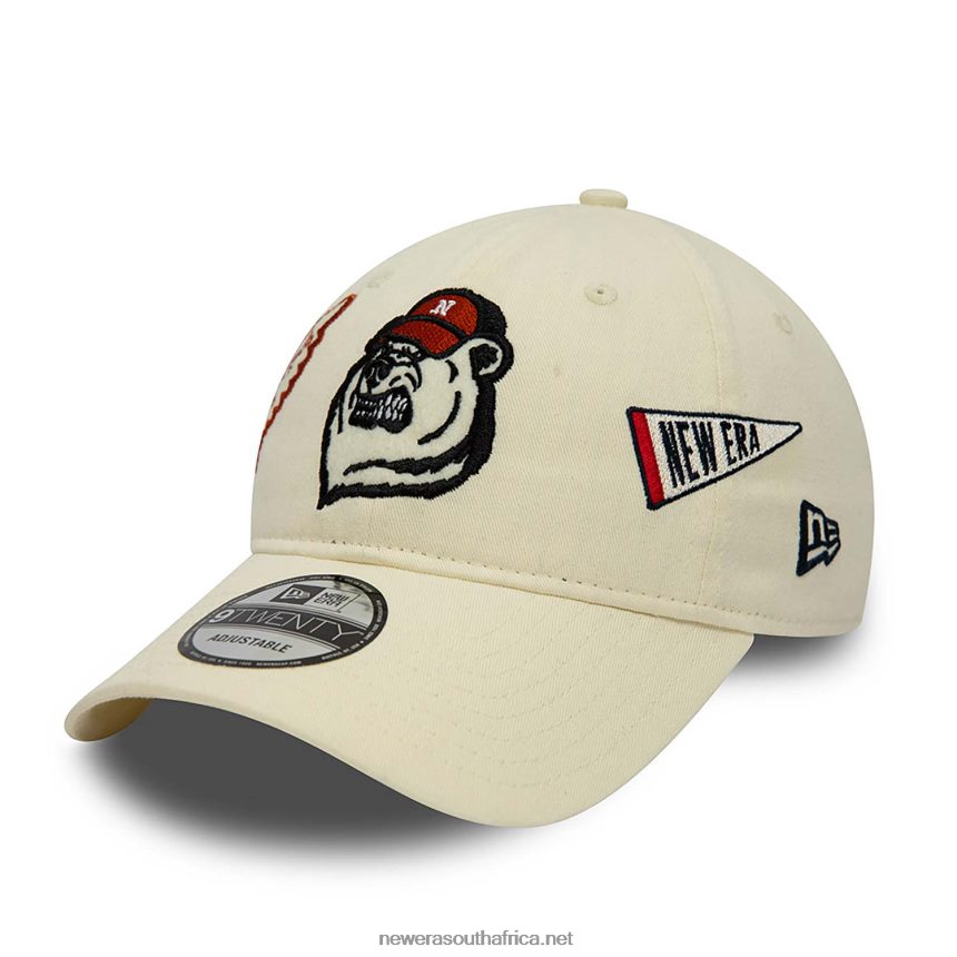 Heritage All Over Patch White 9TWENTY Adjustable Cap New Era TRBRBN2235