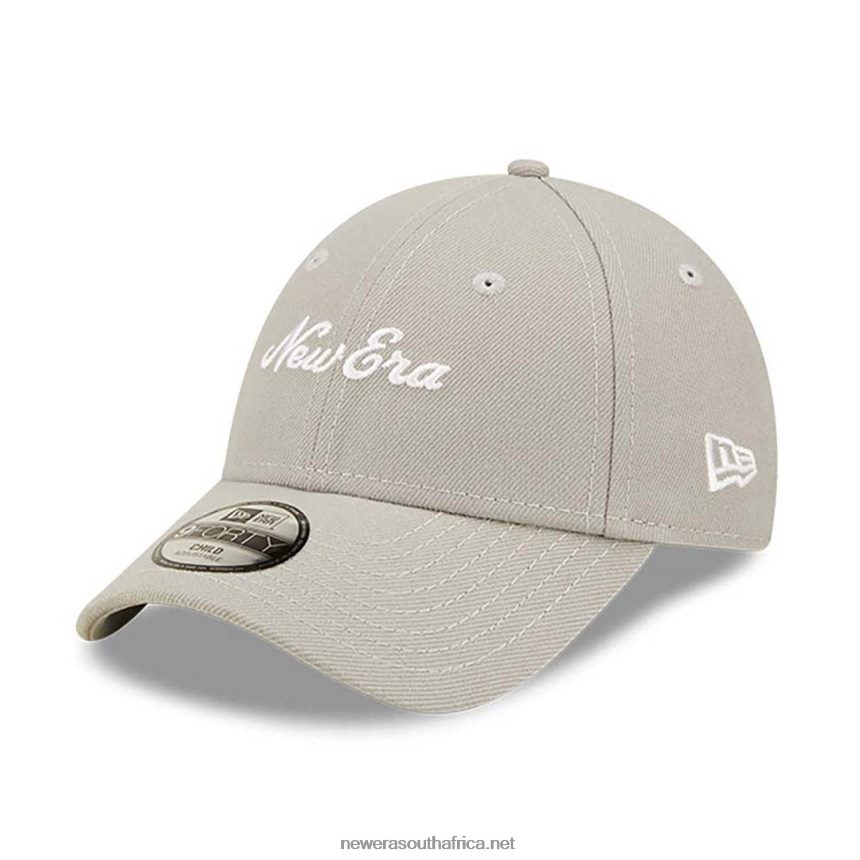 Heritage Script Child Repreve Grey 9FORTY Adjustable Cap New Era TRBRBN1794