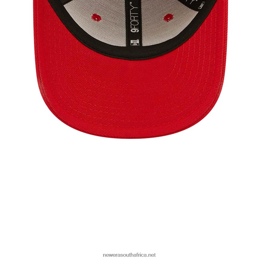 Heritage Script Child Repreve Red 9FORTY Adjustable Cap New Era TRBRBN1809