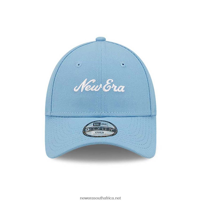 Heritage Script Kids Blue 9FORTY Adjustable Cap New Era TRBRBN1696