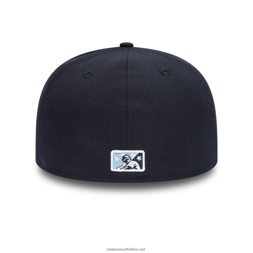 Hillsboro Hops MiLB Navy 59FIFTY Fitted Cap New Era TRBRBN810