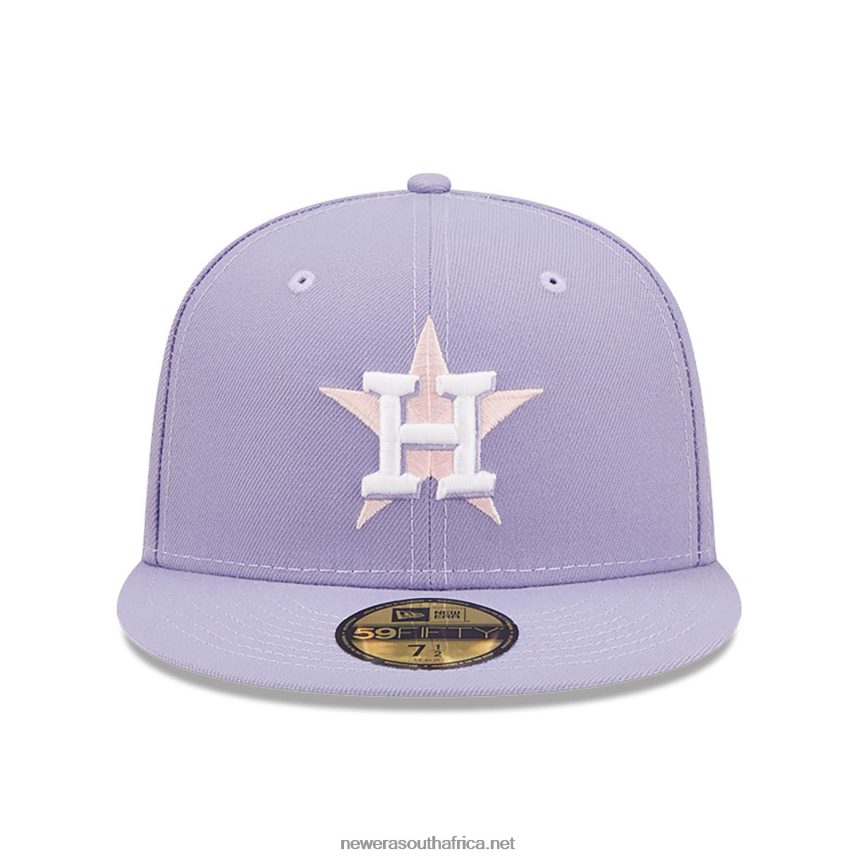 Houston Astros 20 Years Lavender 59FIFTY Fitted Cap New Era TRBRBN1389