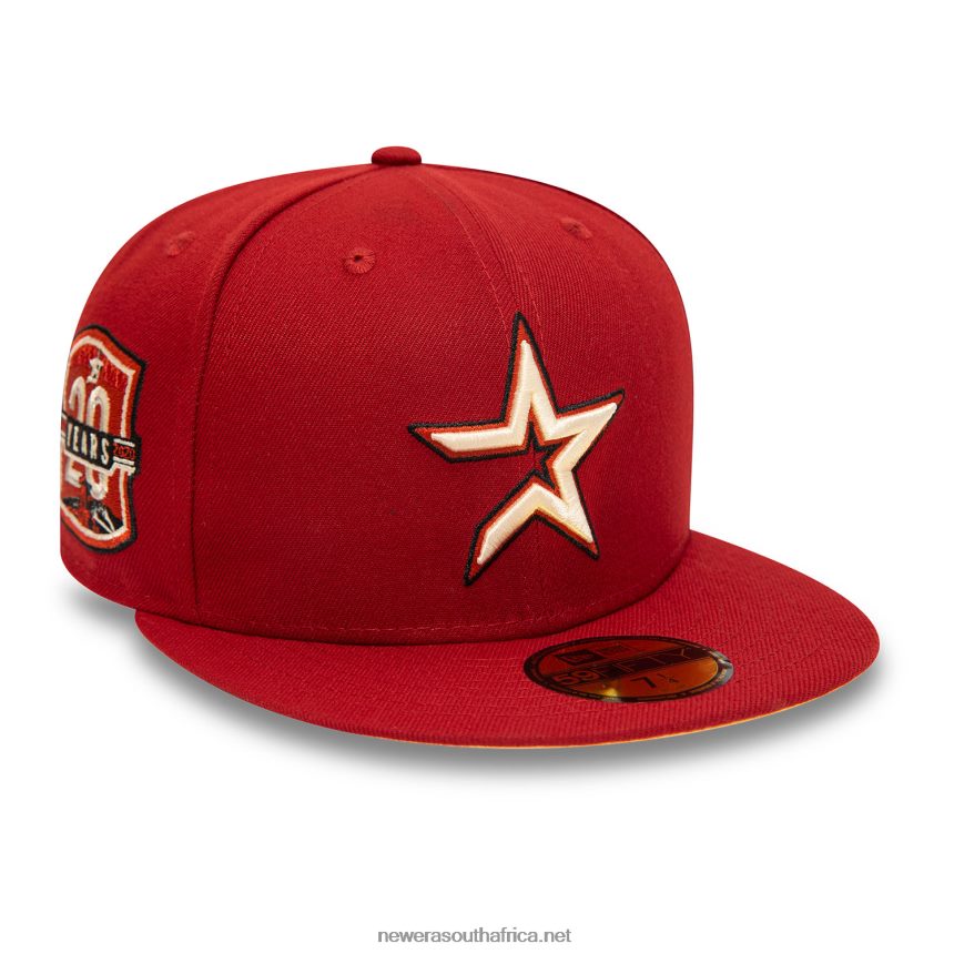 Houston Astros 20 Years Red 59FIFTY Fitted Cap New Era TRBRBN147