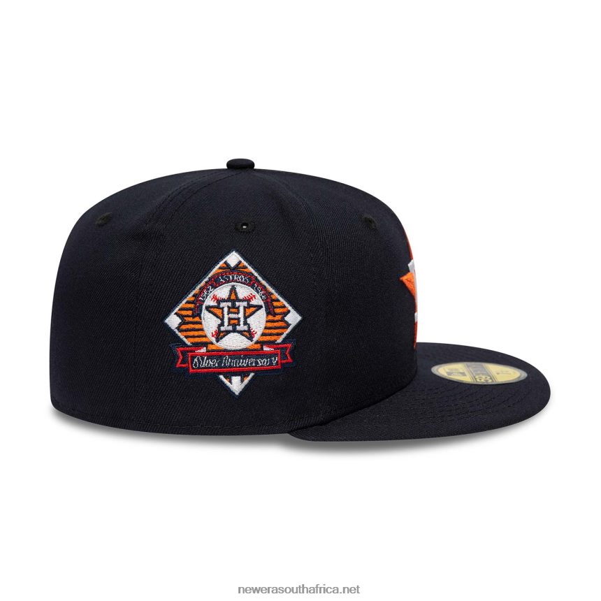 Houston Astros 25th Anniversary Navy 59FIFTY Fitted Cap New Era TRBRBN573
