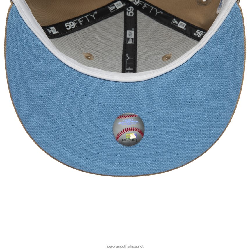 Houston Astros 45 Years Camel 59FIFTY Fitted Cap New Era TRBRBN155