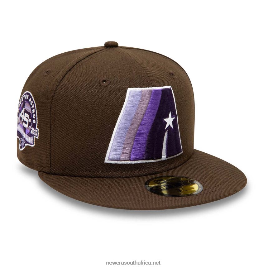 Houston Astros A Star Brown 59FIFTY Fitted Cap New Era TRBRBN339