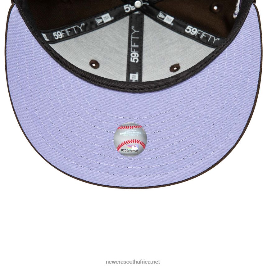 Houston Astros A Star Brown 59FIFTY Fitted Cap New Era TRBRBN339