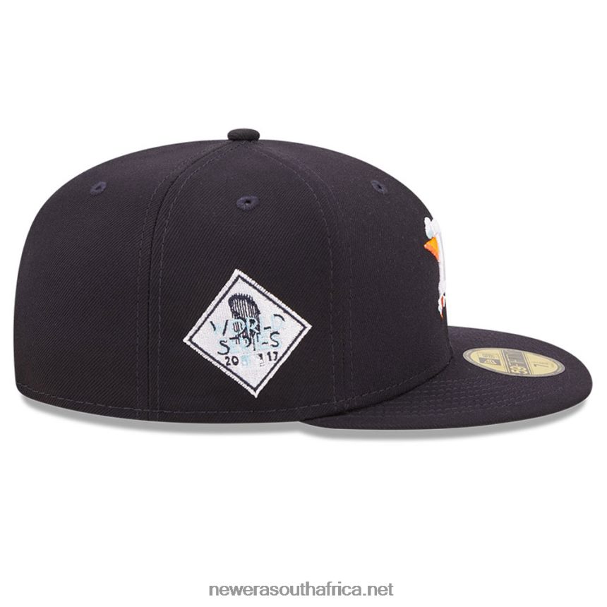Houston Astros Comic Cloud Navy 59FIFTY Fitted Cap New Era TRBRBN1379