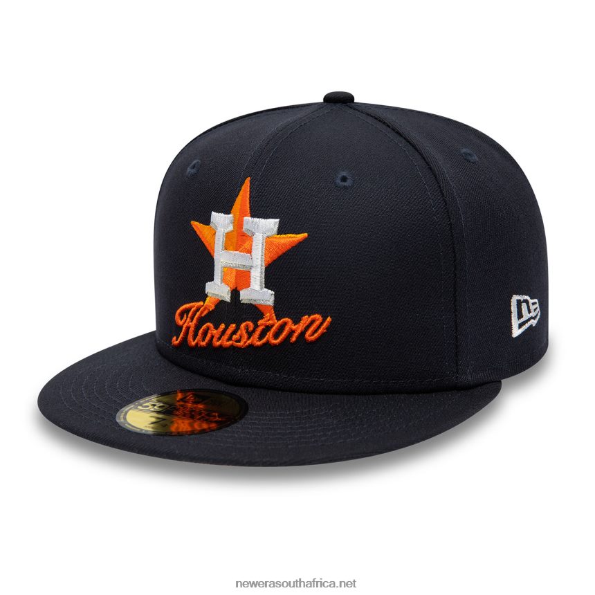 Houston Astros Dual Logo Navy 59FIFTY Fitted Cap New Era TRBRBN136