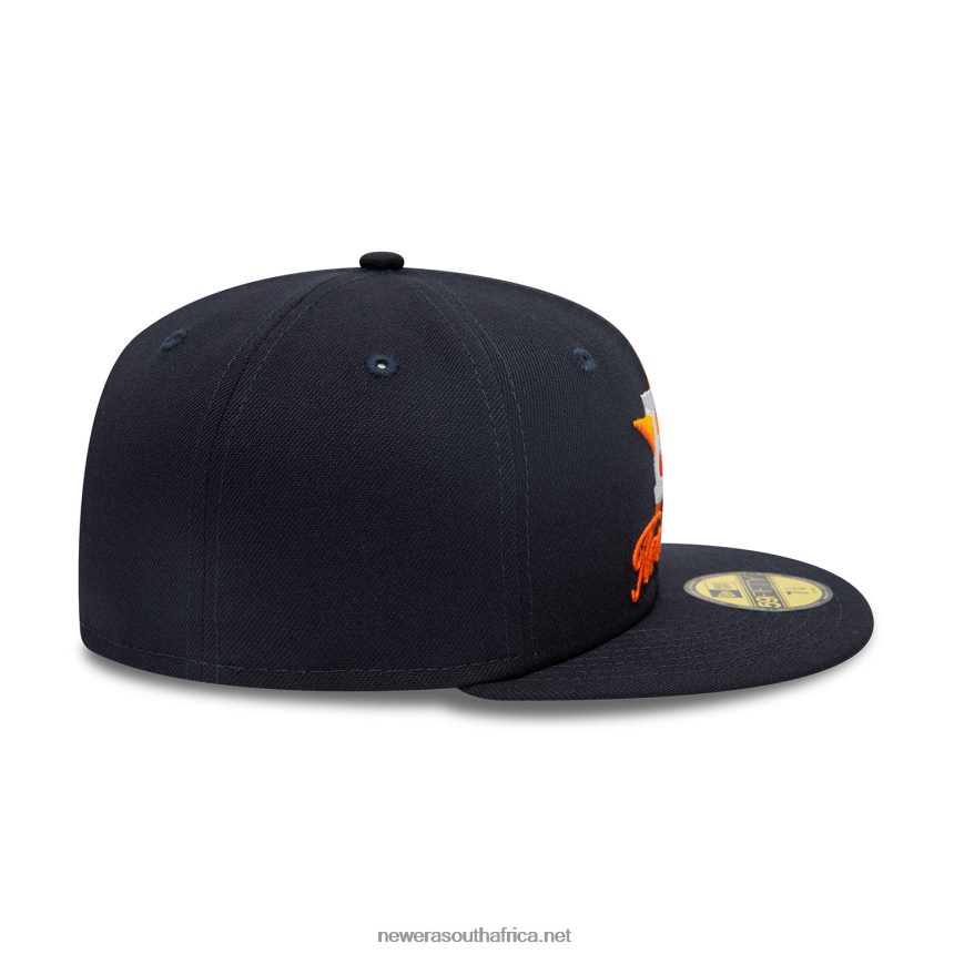 Houston Astros Dual Logo Navy 59FIFTY Fitted Cap New Era TRBRBN136