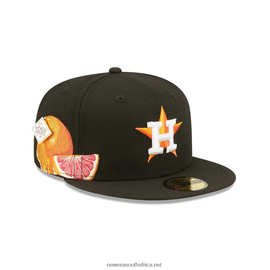 Houston Astros Fruit Black 59FIFTY Fitted Cap New Era TRBRBN1078