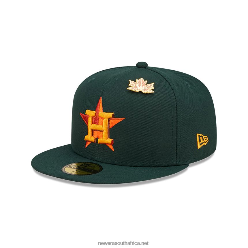 Houston Astros Leafy Dark Green 59FIFTY Fitted Cap New Era TRBRBN350