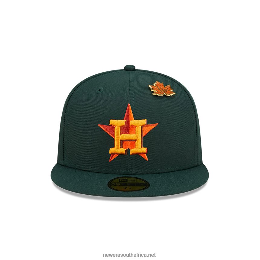Houston Astros Leafy Dark Green 59FIFTY Fitted Cap New Era TRBRBN350