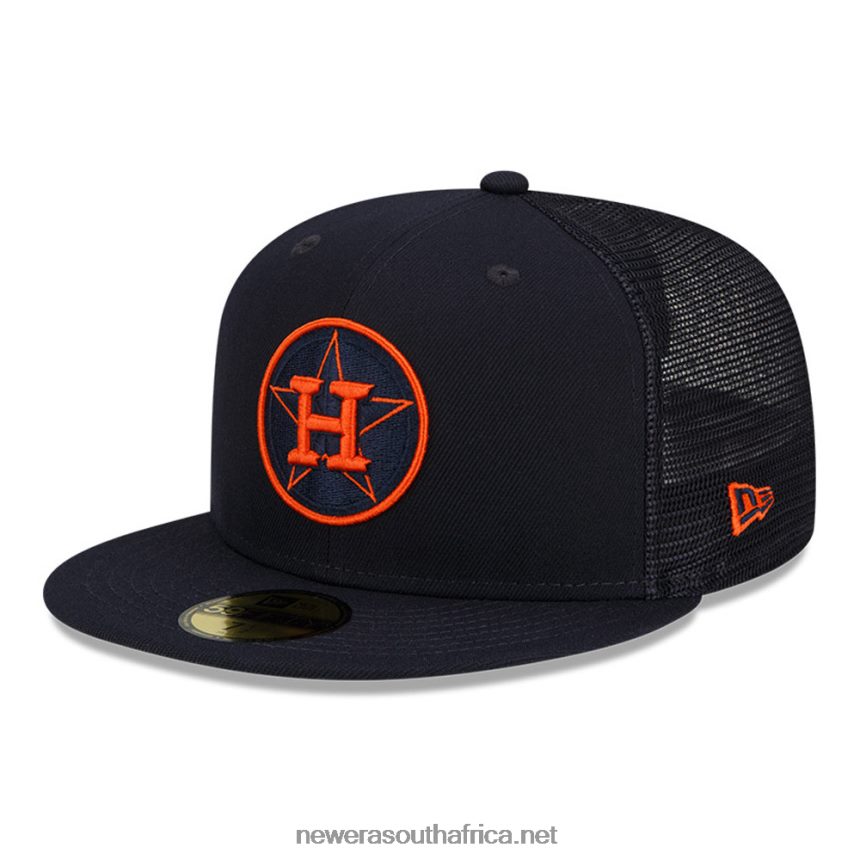 Houston Astros MLB Batting Practice Navy 59FIFTY Cap New Era TRBRBN1338