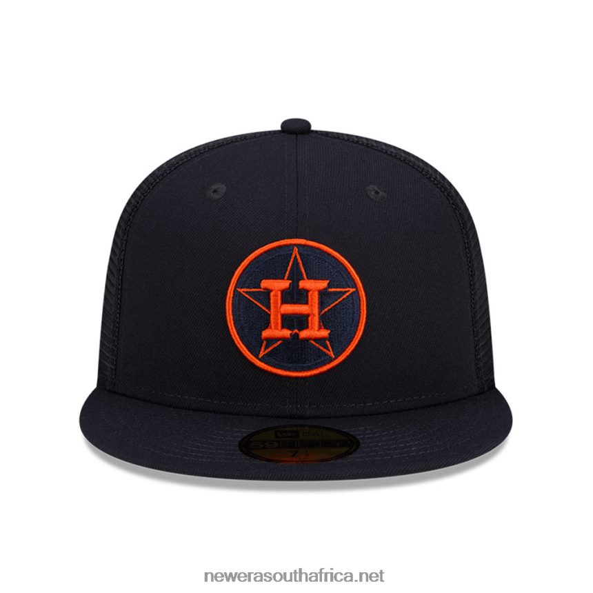 Houston Astros MLB Batting Practice Navy 59FIFTY Cap New Era TRBRBN1338