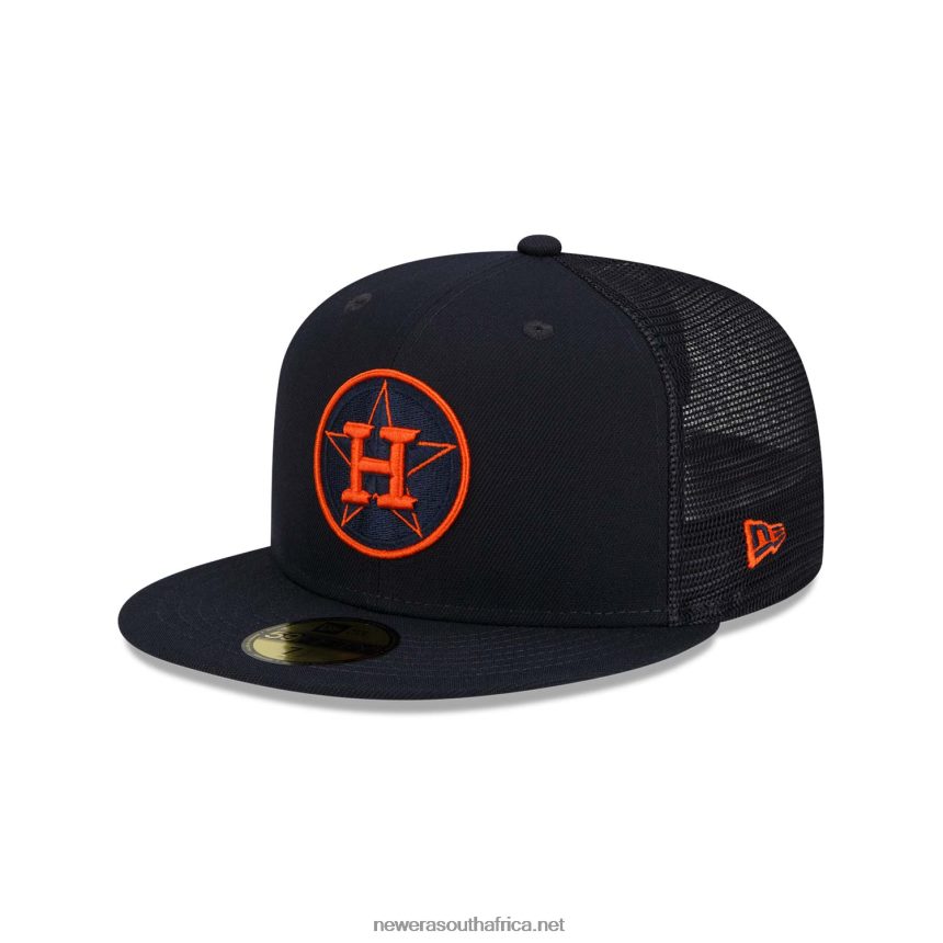 Houston Astros MLB Batting Practice Navy 59FIFTY Cap New Era TRBRBN1338