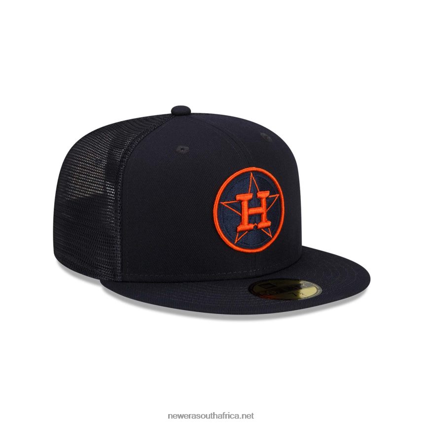 Houston Astros MLB Batting Practice Navy 59FIFTY Cap New Era TRBRBN1338