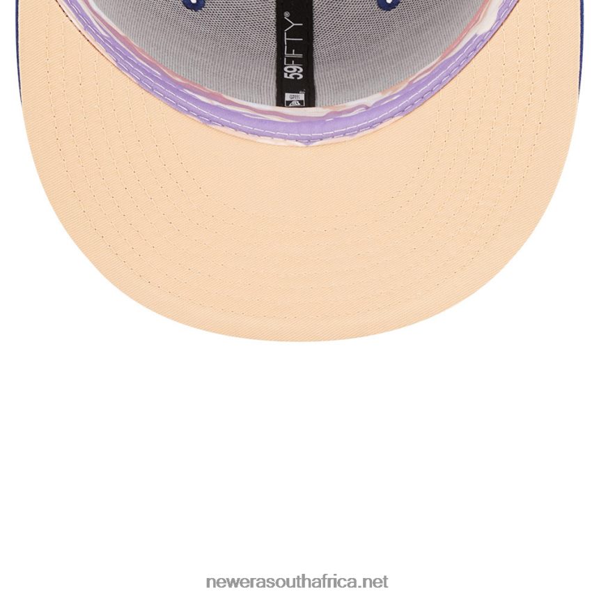 Houston Astros MLB Nightbreak Team Blue 59FIFTY Fitted Cap New Era TRBRBN1381