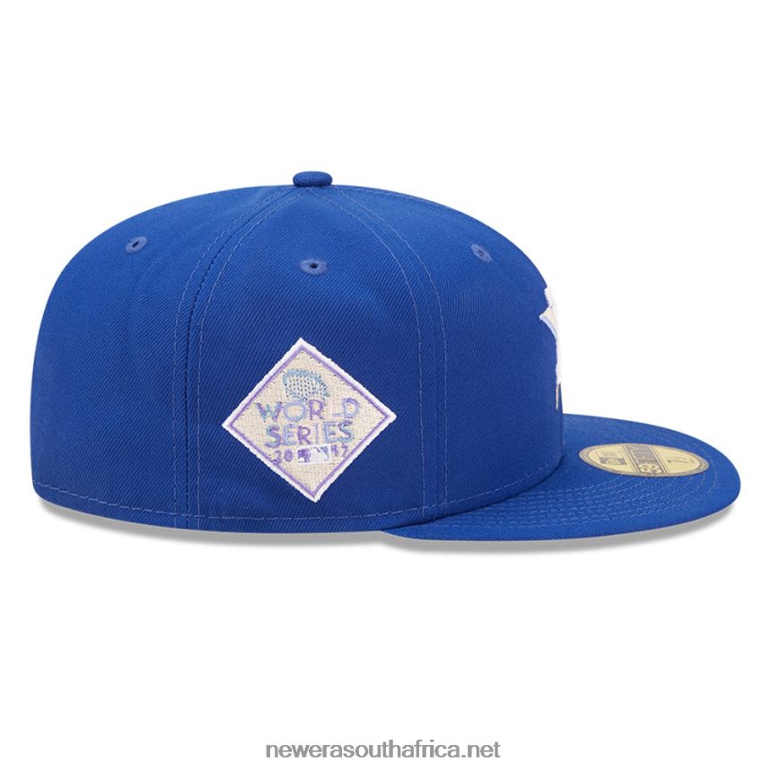 Houston Astros MLB Nightbreak Team Blue 59FIFTY Fitted Cap New Era TRBRBN1381