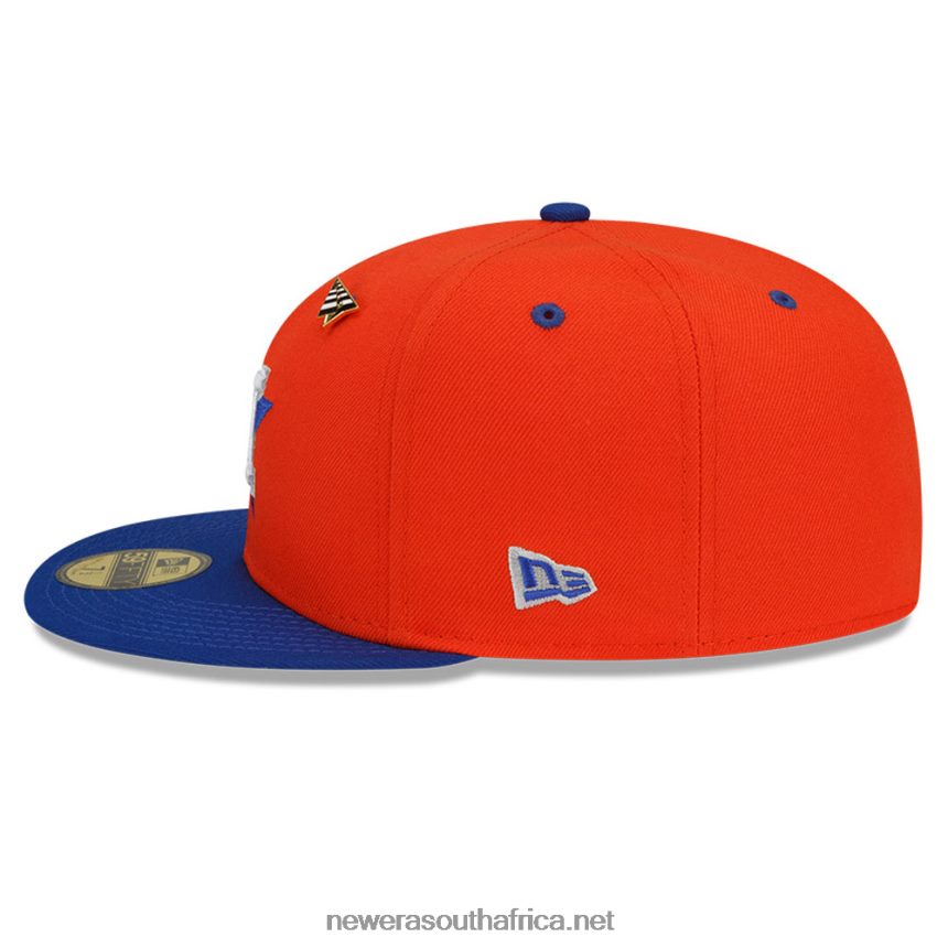 Houston Astros MLB x Paper Planes Orange 59FIFTY Fitted Cap New Era TRBRBN906