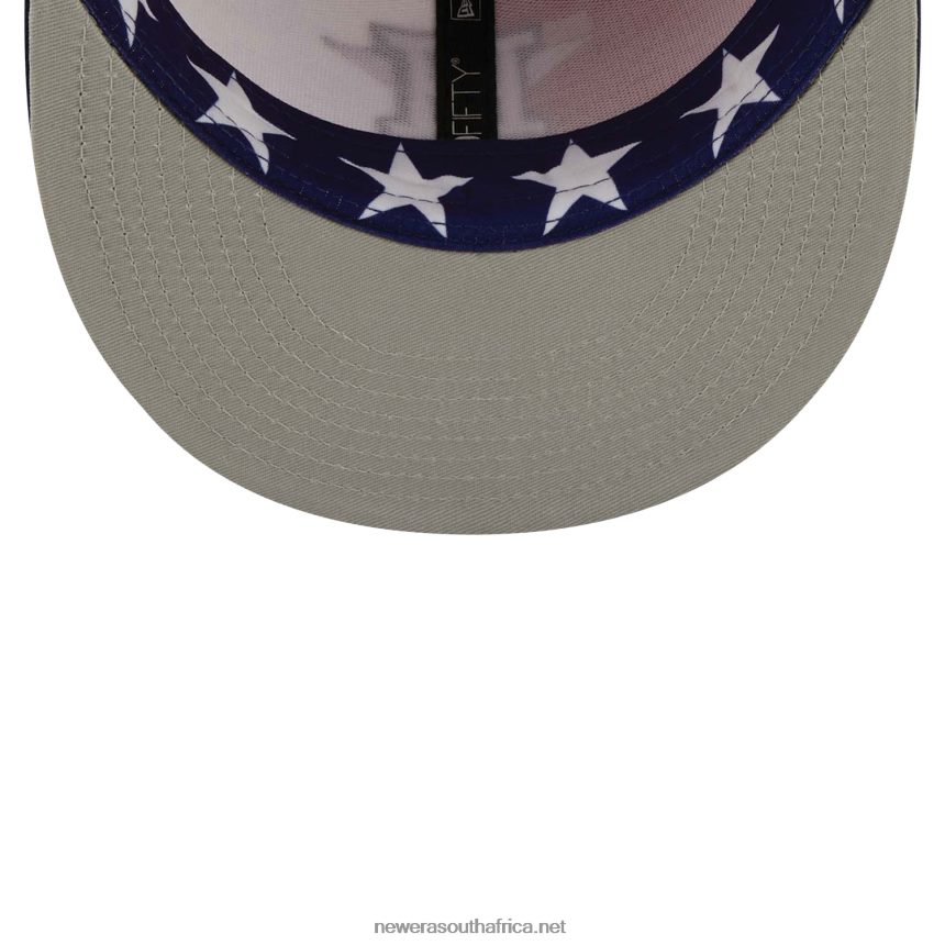 Houston Astros Pinwheel Americana Red 59FIFTY Fitted Cap New Era TRBRBN1198