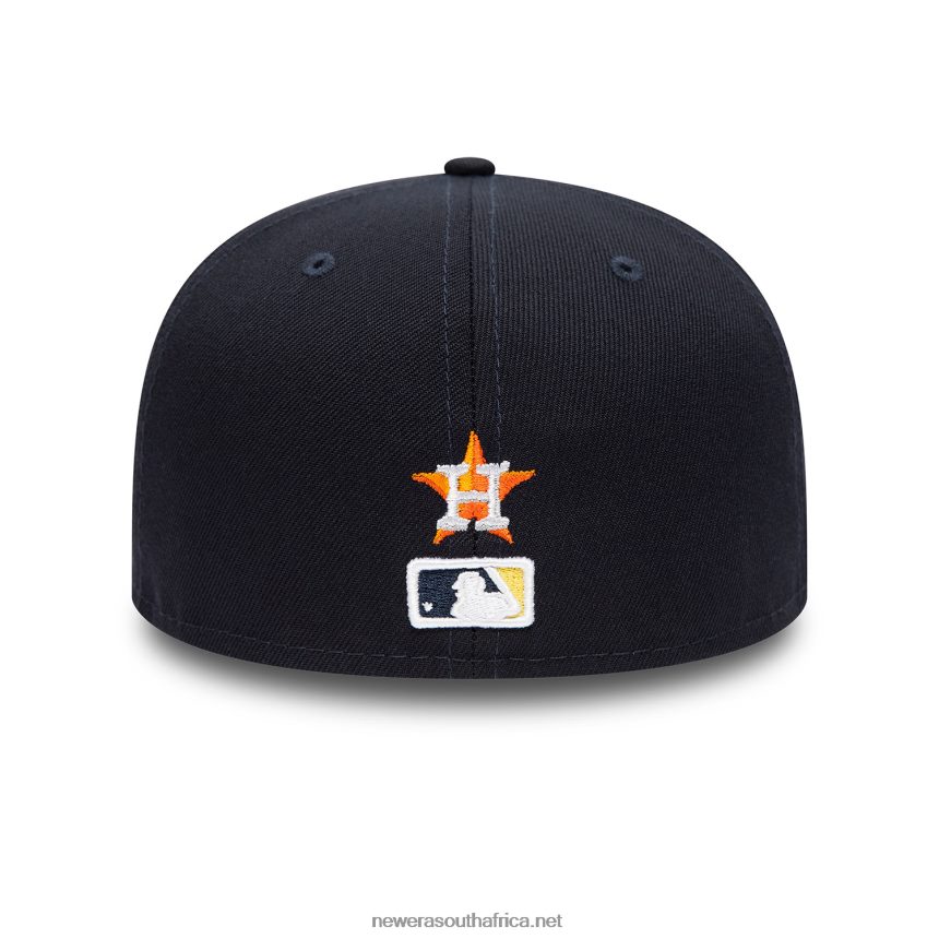 Houston Astros Side Patch Bloom Navy 59FIFTY Fitted Cap New Era TRBRBN1258