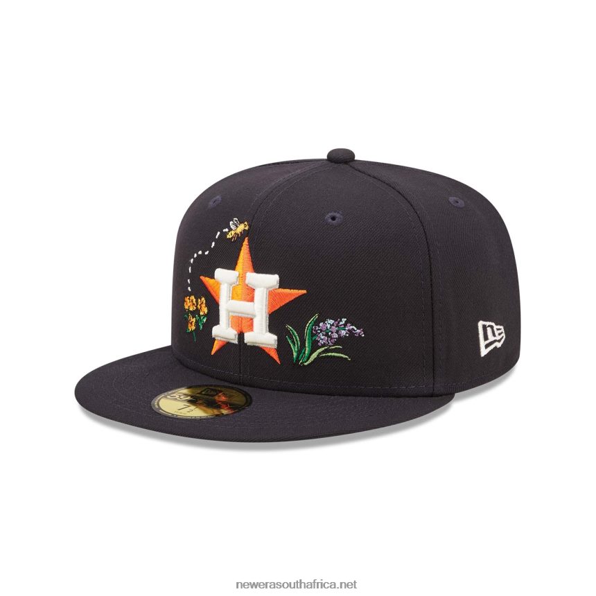 Houston Astros Watercolour Floral Navy 59FIFTY Cap New Era TRBRBN105