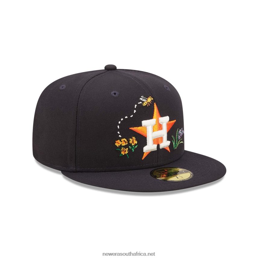 Houston Astros Watercolour Floral Navy 59FIFTY Cap New Era TRBRBN105