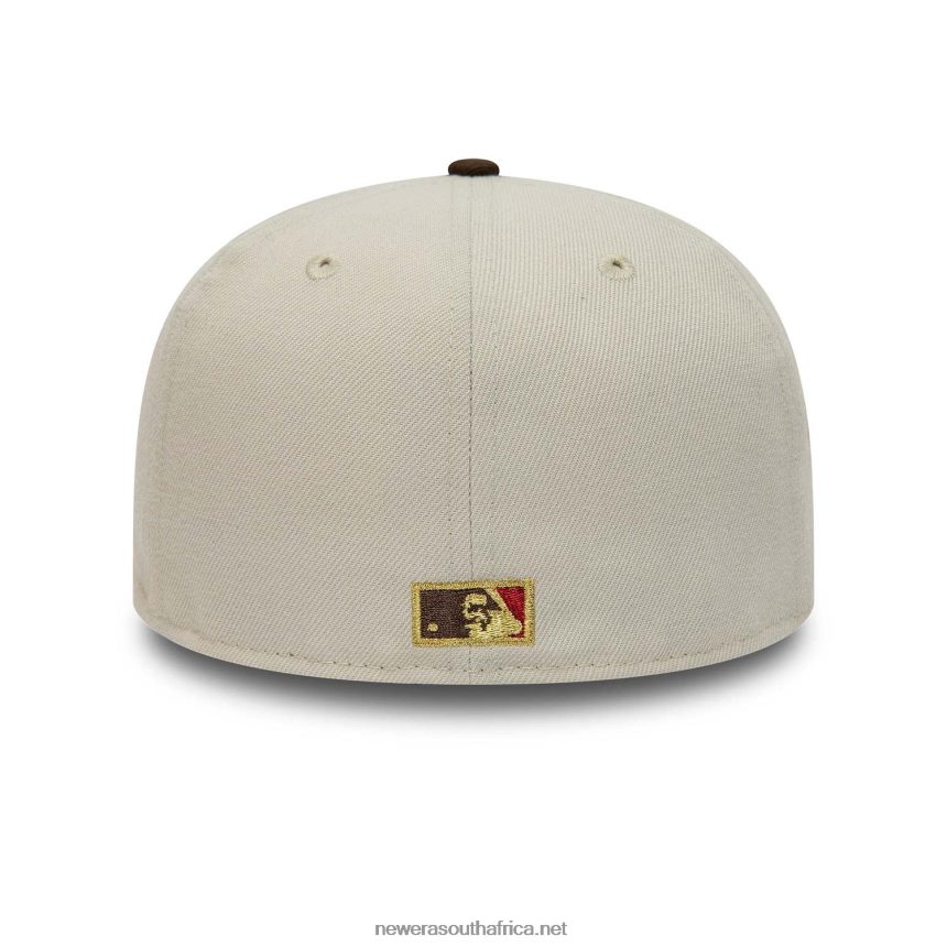 Houston Astros World Series Beige 59FIFTY Fitted Cap New Era TRBRBN277