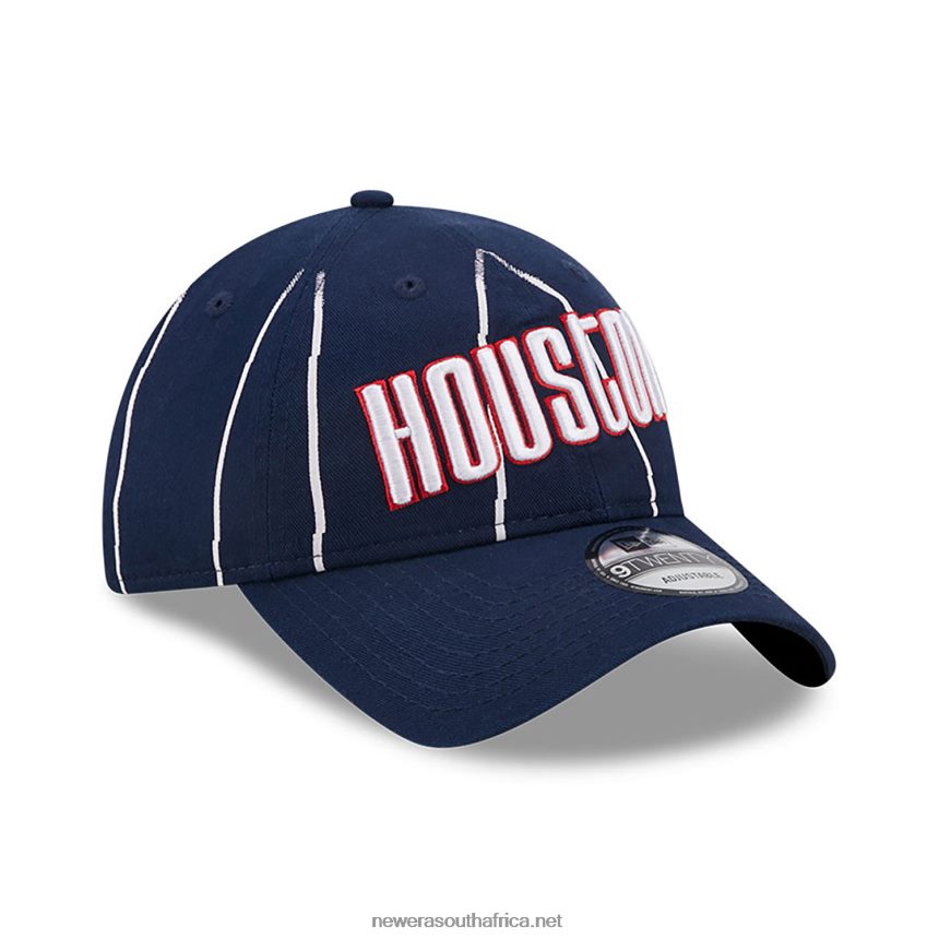 Houston Rockets Authentics City Edition Blue 9TWENTY Adjustable Cap New Era TRBRBN2237