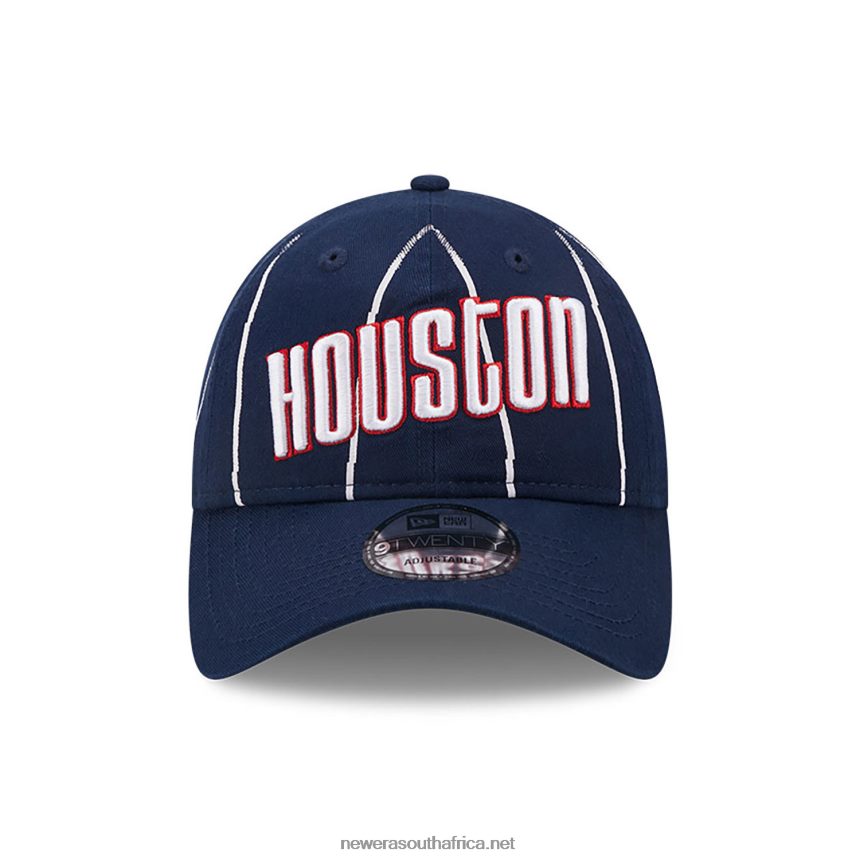Houston Rockets Authentics City Edition Blue 9TWENTY Adjustable Cap New Era TRBRBN2237