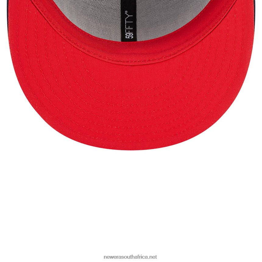 Houston Rockets Authentics City Edition Dark Blue 59FIFTY Fitted Cap New Era TRBRBN400