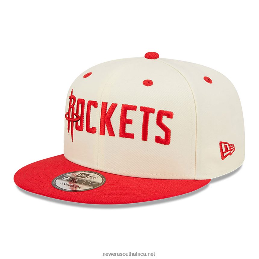 Houston Rockets Blend White 9FIFTY Snapback Cap New Era TRBRBN1940