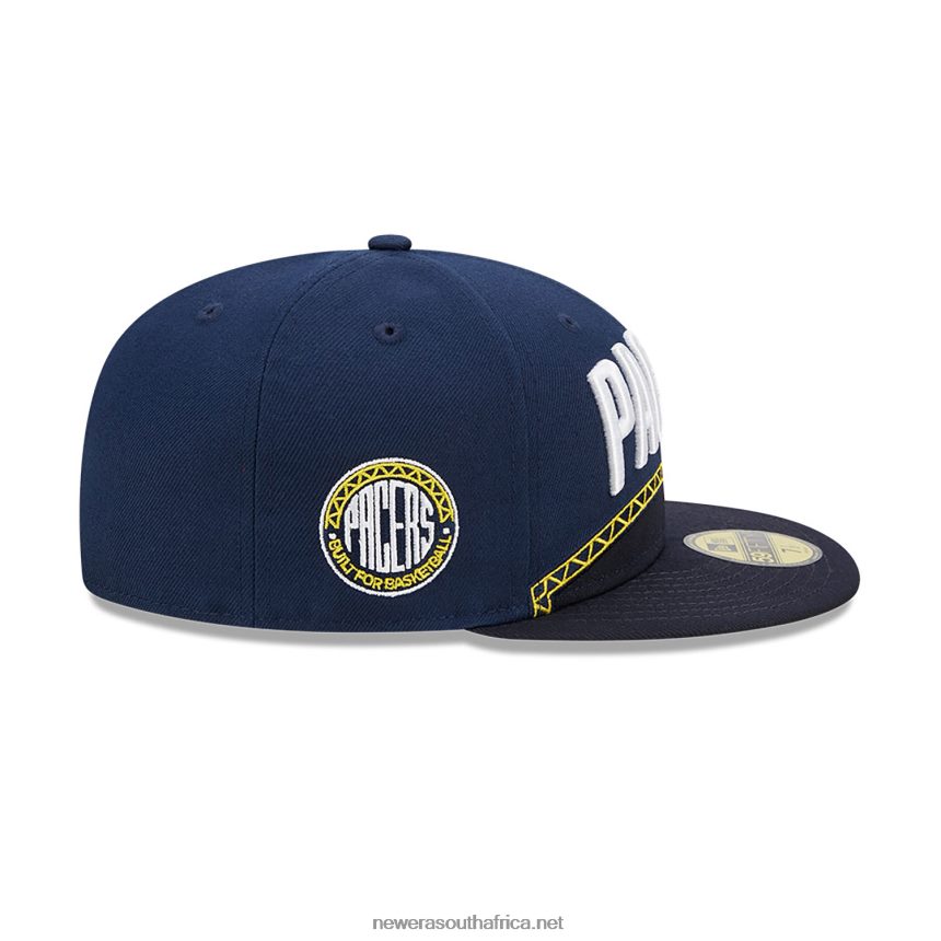 Indiana Pacers Authentics City Edition Dark Blue 59FIFTY Fitted Cap New Era TRBRBN880