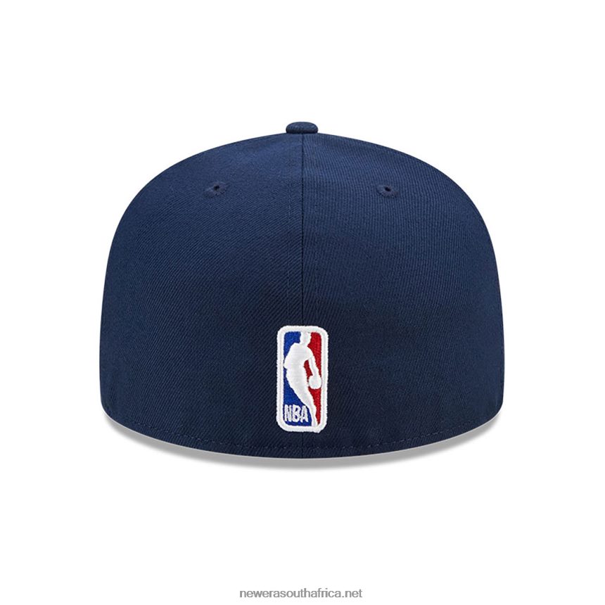 Indiana Pacers Authentics City Edition Dark Blue 59FIFTY Fitted Cap New Era TRBRBN880