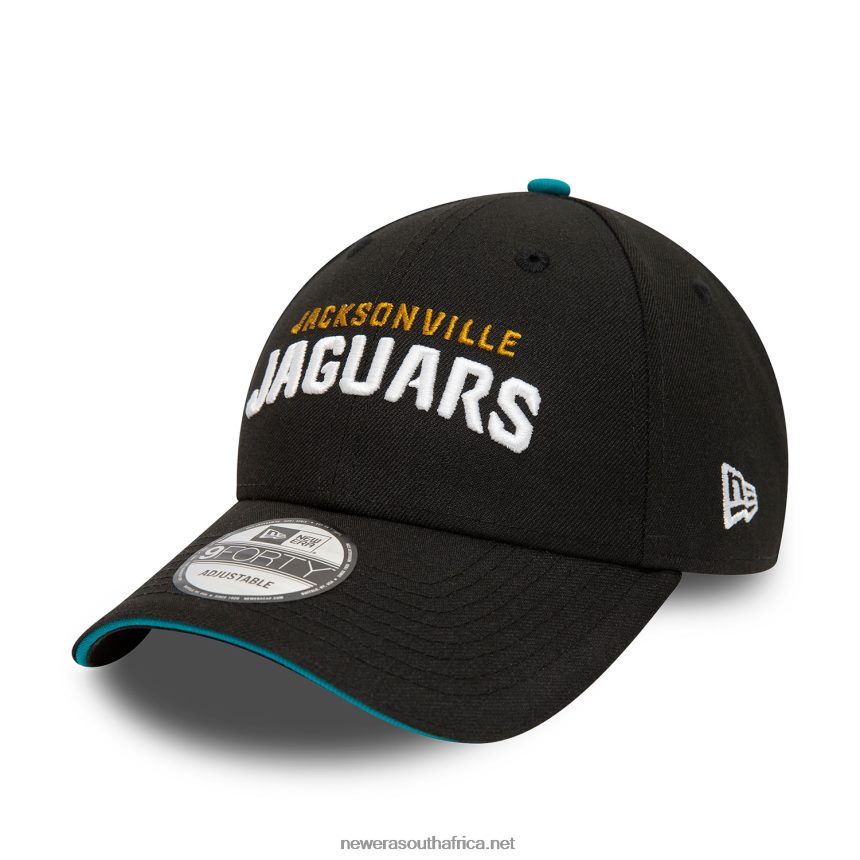 Jacksonville Jaguars London Games Black 9FORTY New Era TRBRBN1483