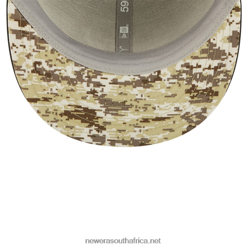 Jacksonville Jaguars NFL Salute to Service Black 59FIFTY Fitted Cap New Era TRBRBN462