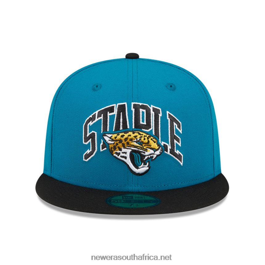 Jacksonville Jaguars x Staple Blue 59FIFTY Fitted Cap New Era TRBRBN607