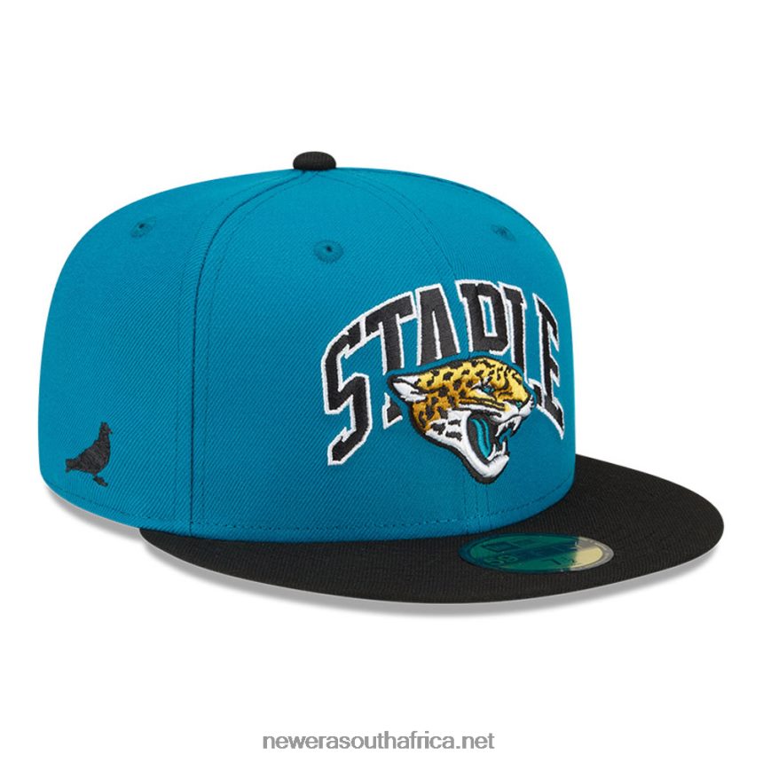 Jacksonville Jaguars x Staple Blue 59FIFTY Fitted Cap New Era TRBRBN607