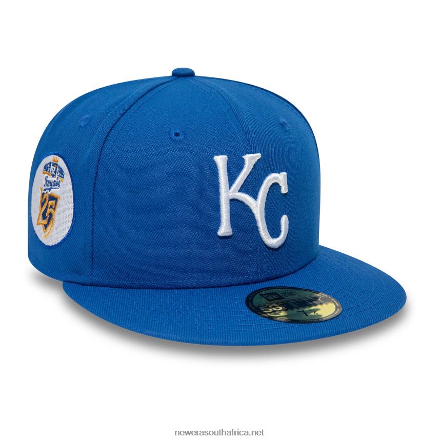 Kansas City 25th Anniversary Royals Blue 59FIFTY Fitted Cap New Era TRBRBN451