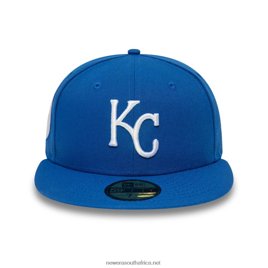 Kansas City 25th Anniversary Royals Blue 59FIFTY Fitted Cap New Era TRBRBN451