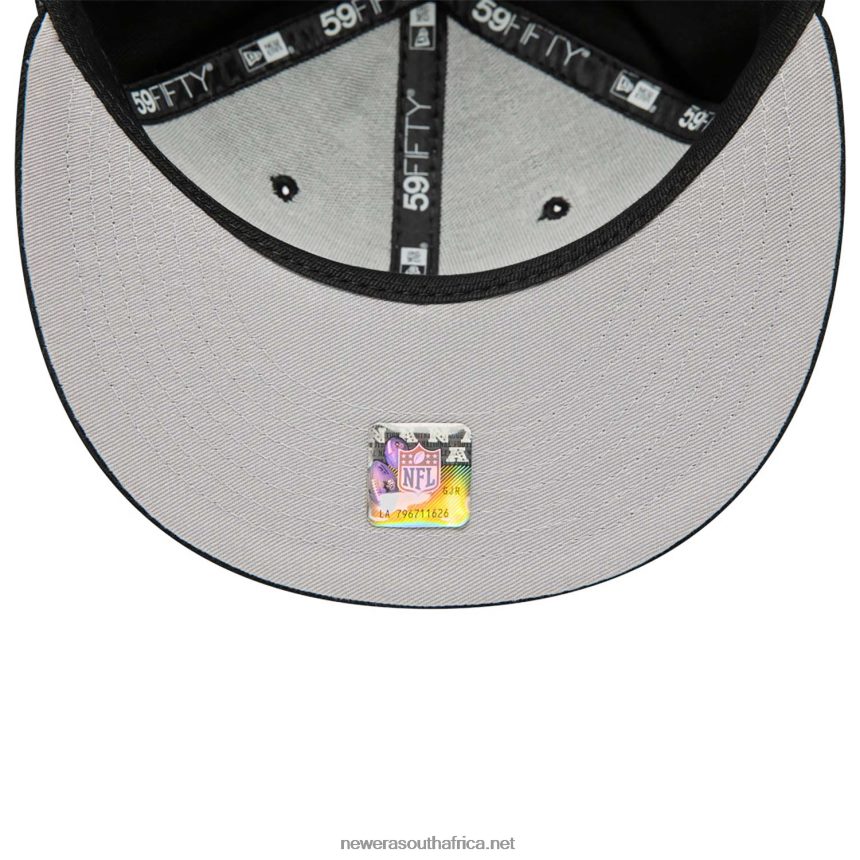 Kansas City Chiefs Team Spotlight Black 59FIFTY Fitted Cap New Era TRBRBN982