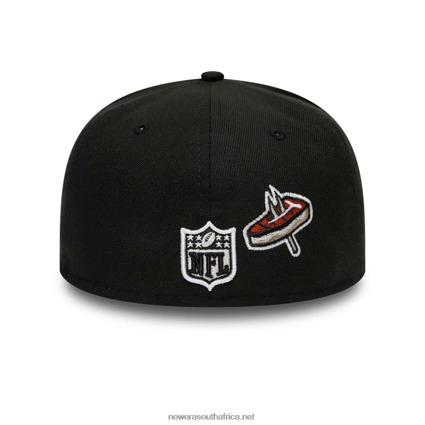 Kansas City Chiefs Team Spotlight Black 59FIFTY Fitted Cap New Era TRBRBN982