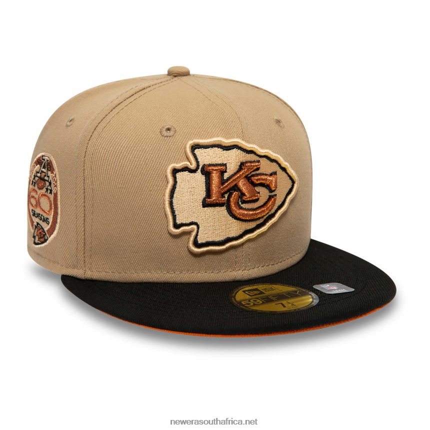 Kansas City Chiefs Team Spotlight Brown 59FIFTY Fitted Cap New Era TRBRBN1220