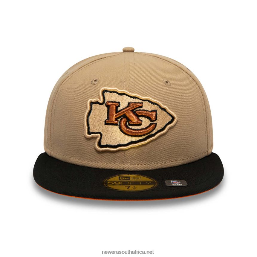 Kansas City Chiefs Team Spotlight Brown 59FIFTY Fitted Cap New Era TRBRBN1220