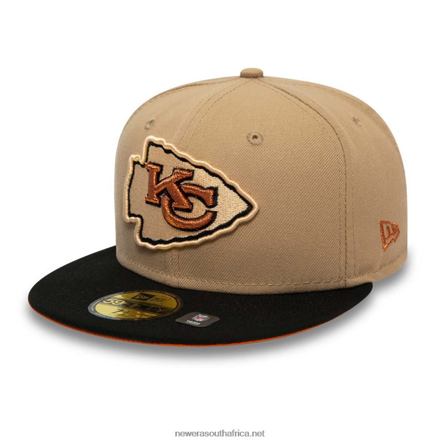Kansas City Chiefs Team Spotlight Brown 59FIFTY Fitted Cap New Era TRBRBN1220