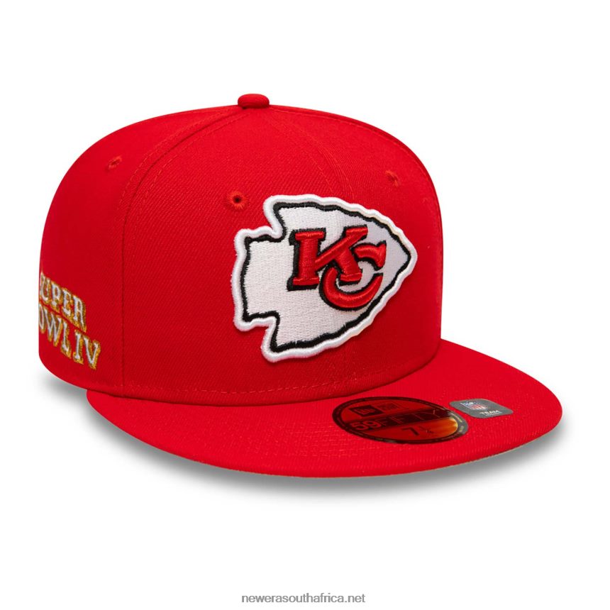 Kansas City Chiefs Team Spotlight Red 59FIFTY Fitted Cap New Era TRBRBN1161